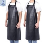 Waterproof Rubber Vinyl Apron For Unisex Adult  Adjustable  Lightweight  Chemica