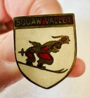 Vintage Squaw Valley Indians Ski Travel Souvenir Skiing Lapel Hat Pin Badge