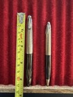Vintage Sheaffer Tuckaway  Crest  With 14kt Gold  Filled Cap  Pen And Pencil Set