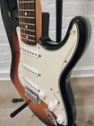 2011 Fender  Stratocaster Strat Electric Guitar- Tobacco Sunburst - Mim Mexico