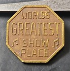 New York City Ny Show World Center Peep Show Times Square Token   Mt  0438  