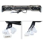 Tail Light Assembly Red Chrome Trunk For Street 2006-2008