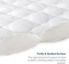 Quilted Waterproof Mattress Pad Breathable Mattress Protector Topper All Sizes