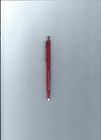 Vintage Paper Mate Malibu Red  chrome  Double Heart Ballpoint Pen-kanopolis Adv 