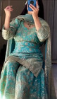 Indian Pakistani Wedding Wear Salwar Kameez Designer Bollywood Top Sharara Suit