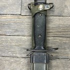 Vintage U s  M7 Bayonet With Original M8a1 Pwh Scabbard  Vietnam Era 