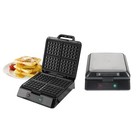 1300w Electric Belgian Waffle Maker Heavy-duty 4slices Stainless Steel Non-stick