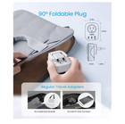 1 Pack European Travel Plug Adapter  Vintar Foldable International Power      
