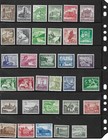 Mnh Stamp Collection  1930s   1940s Germany  Third Reich Regular Postage   2390