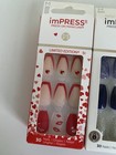 Kiss Impress Press-on Manicure Nails Medium 30 Nails Lot Of 5 Packs