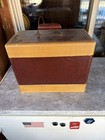 Vintage Singer Featherweight 221 Sewing Machine W  Case     Light Works  Runs