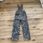 Vintage Carhartt Overalls Mens 36 X 32 Mossy Oak Treestand Camo Hunting