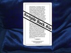 Anne Frank Holocaust Diarist Cabinet Card Photograph Vintage Photo Autograph Rp