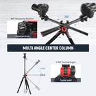 Neewer 72  Aluminum Tripod Monopod With Ball Head Bag For Dslr Camera 33lb
