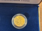 1987 Constitution 2-coin Proof Set Silver  1 And Gold  5 Coa B