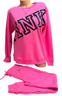 Victoria s Secret Pink Cozy Soft Sweatshirt Sweatpants 2pc Women Set Small New
