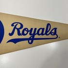 Vintage Mlb Baseball Pennant Kansas City Royals Full Size 30   