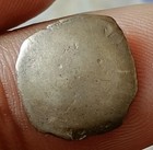  g10    india   ancient Gandhara Janapada Authentic 600 B c Silver Punch Mark Coin 