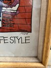  another Victim Of Santa Fe Style  New Mexico Navajo Framed Art - Signed