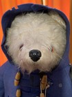 Paddington Bear Vintage By Gabrielle Designs 1972 Rare 18  Tall Original Tag