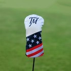 Taylormade Usa Stars   Stripes Leather Headcover Driver  Fairway Wood  Hybrid