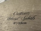 9 Zildjian 9  K Custom Hybrid Splash Cymbal Used Dirty Amazing  gf4