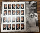 I Love Lucy Full Sheet Of 20 Lucille Ball Stamps Scott  3523  Mint Nh  Year 2000