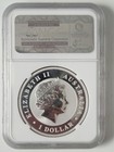 Australia   2014 P    1   Kookaburra   Ngc Ms70 Early Releases Silver Coin