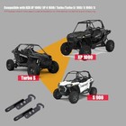 Pcs 4 5 -6 cool Door Latches Compatible With Polaris Rzr  Latch Adjustable 2
