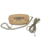 Vintage Western Electric Princess Push Button Telephone Beige   Cream W cord