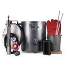 6kg Propane Melting Furnace Kiln Kit Smelt Scrap Metal Gold Silver Copper 2372  f
