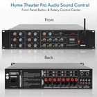 Pyle 8-ch  Audio Karaoke Bluetooth Amplifier-stage   Studio Sound Mixer Receiver