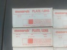 Lot Of 6 Vintage Welding Filter Plate Lens By Fibre-metal Monarch Trl7 33