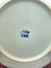 Antique Chinese Jingdezhen Floral Plate 1949 - 1954 Porcelain Mark 7  Rare B11