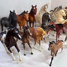 20 Vintage Breyer Horse   Lot Plastic Model Various Colors Size Collection Read