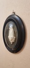 Extremelly Rare Antique French Meerschaum Frame Reliquary Religious Devotion 