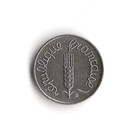 1968 France - 1 Centime - 999 - Stainless Steel - 1 6g