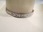 Sterling Silver Southwestern Hat Band With 7 1 4  Pierced Center