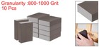 10pcs Superfine Sanding Sponge Blocks 800-1000 Grit Sanding Block 100x70x25mm