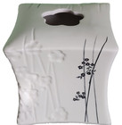 Ceramic Square Tissue Box Cover Holder Facial Accessories Bath Room Kleenex Box
