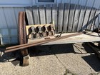 Antique     Star 20th Century     Barn Door Rollers With Track Architectural Salvage