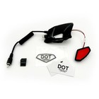 Lje Blizzard Buster Safety Light Ckx Mission Helmet Matte Black Vent Kit