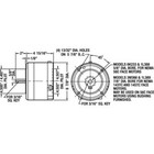 Dayton 6k233 Dayton Brake  Motor  3 Ft Lb  6k233