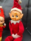Lot Of 2 Vtg Christmas Elf Figurines Figures Elves Napco   Other