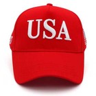 2024 Usa 45-47 Flag Embroidered Maga Trump Campaign Hat Adjustable Baseball Cap