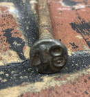 Antique Railroad Rr Ties Pole Date Numbered Nails Spikes Bridge