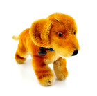 Vintage 1950 s Steiff Bazi Dachshund Mohair Puppy Dog Collar Bell Swivel Head