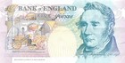Uk   England  5  Pounds  1990  P 382b  Series  Ba 07  Circulated Banknote