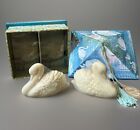 Verbena Swan Shaped Bars Soap Punch Studio Triple Milled Keepsake Box Decorative