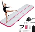 Inflatable Gymnastics Mat 13 Ft Air Track Tumbling Electric Pump Yoga Gymnastics